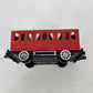 Majorette ECG Train Car Passenger Coach Red 1.87 Scale France 2.75" Vintage