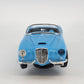 Bburago 1955 Lancia Aurelia B24 Spider 1:18 Diecast Model Light Blue Car Stand