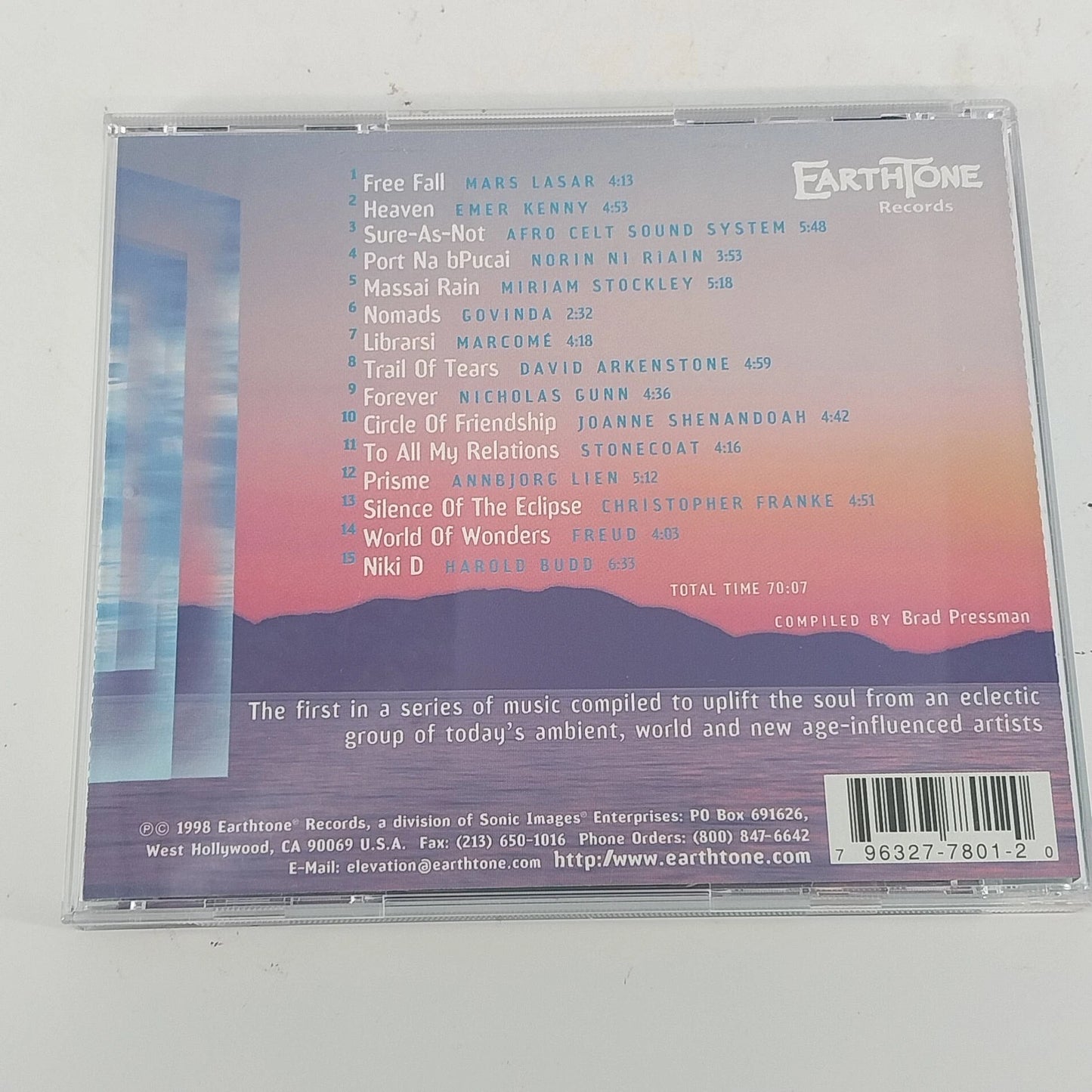 Earthtone Elevation 1-4 CD Lot Ambient New Age World Electronic Compilation
