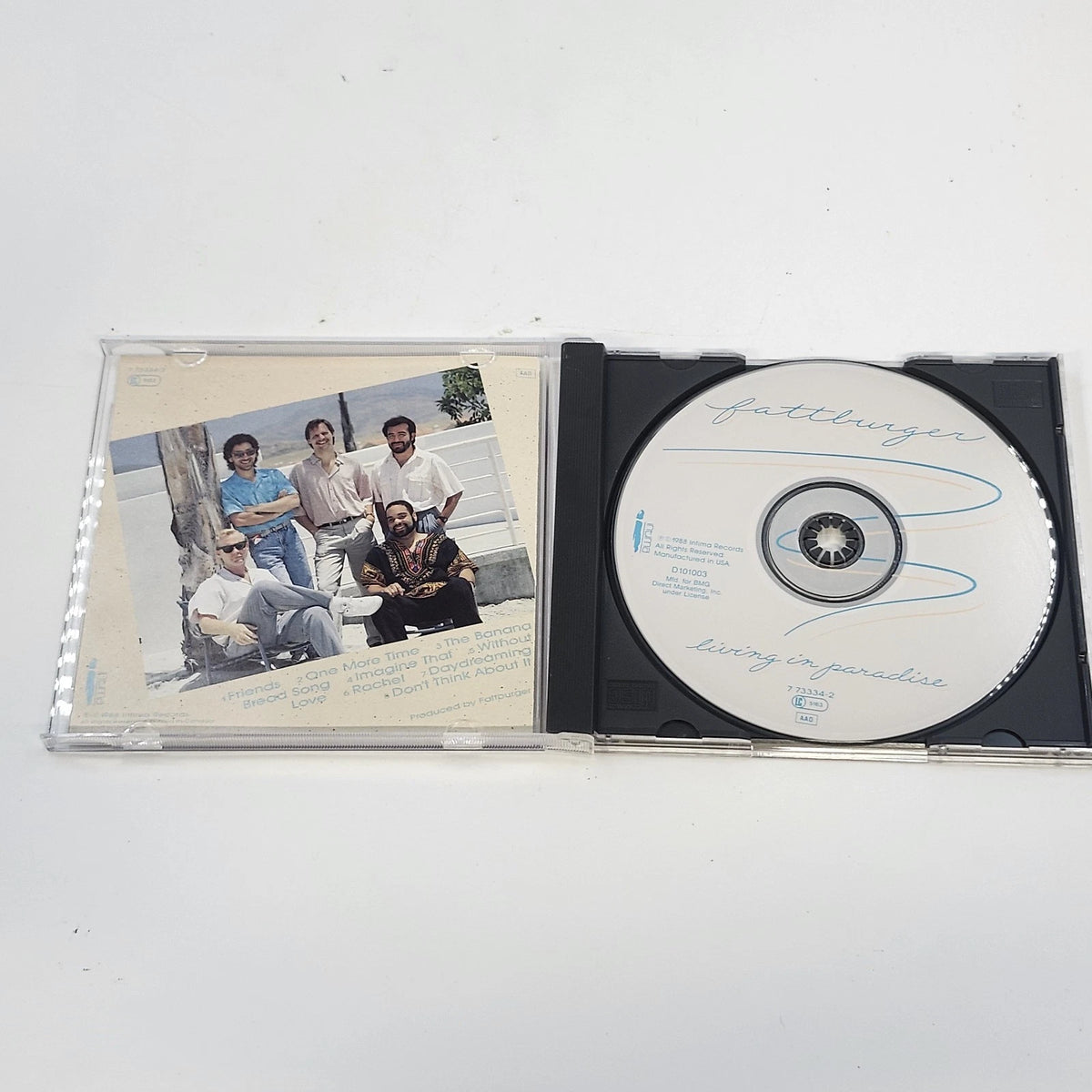 Fattburger 4 CD Living In Paradise One Of A Kind All Natural Ingredients Jazz