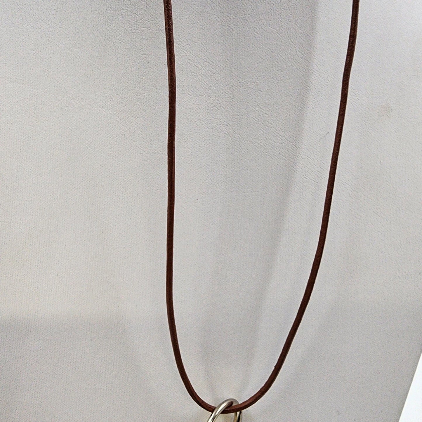 3 Corded Adjustable Necklaces Faux Pearl Heart Discs Pendant Set Boho Jewelry