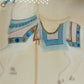 Wesley Smith Carousel Horse Print Signed WESS Embossed Gold Frame 20.25" Square