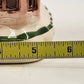 Christmas Snow House Village 6.5" Ceramic Switch Control Light-Up Lamp Tabletop