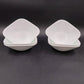 6 Corelle Vitrelle Scandia White 6.5" Square Soup Cereal Bowls Oven Safe