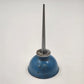 Eagle Oil Can Blue Silver Metal USA Thumb Pump 7.75" Oiler Dripper Decor