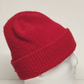 Red Acrylic Watch Beanie Knit Hat Stocking Cap One Size Fits Most Unisex