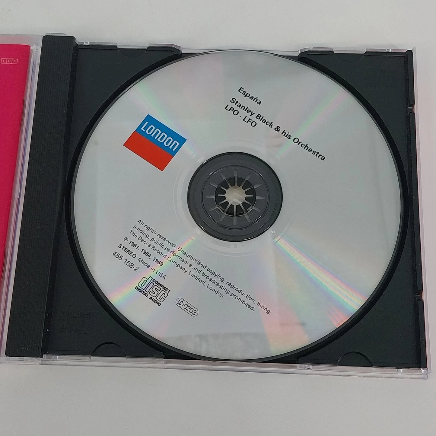 Stanley Black & His Orchestra España Phase 4 Stereo CD 1997 London Decca Classic