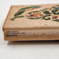 Wood Mounted Rubber Stamp Rubber Stampede Ornate Pear A2378F Vintage Craft