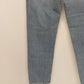 Eileen Fisher Women Light Wash Straight Leg Jeans Size 6 Distressed Cotton Denim