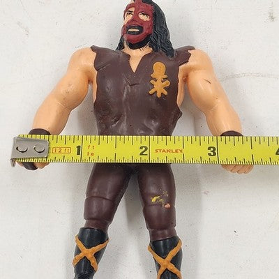 Mankind Figure 5" WWF Bend Ems Wrestling 1997 Series 5 Just Toys Titan Sports