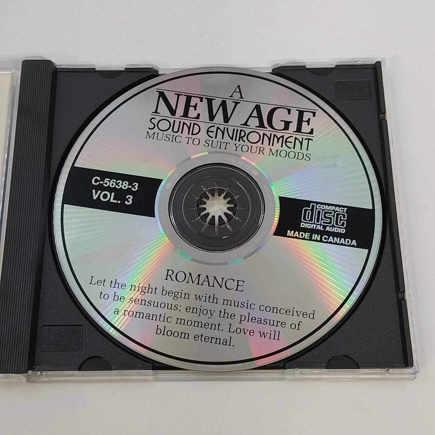 A New Age Sound Environment 4 CD Set Concentration Relaxation Romance Seduction
