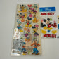 Disney Characters Stamp Book Stickers Mickey Minnie Donald Dumbo Scrapbooking