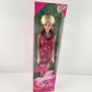 Vintage Barbie Style 1999 Fashion Avenue Doll Blonde Blue Red Dress New 20766