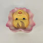 Napco Baby Girl Head Vase Pink Bonnet Ceramic Japan Vintage