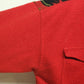 Bugle Boy Southwestern Fleece Shirt Jacket Mens Large Navajo Print Polyester 90s