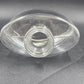 Waterford Clear Glass Oval Liquor Decanter with Stopper Spirit Barware 6"x3"x9"h