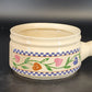 3 Trendition Hearts Delight Simmer Pots Ceramic Country Heart w Lids Crazed Vtg