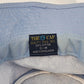 The Cap 2-Tone Cotton Twill Bucket Hat Light Blue Navy Hat Band S-M Summer Cap