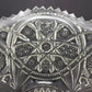 Imperial Glass Clear Bowl Antique Hobstar Criss-Cross Sawtooth Edge 10" 1909