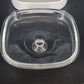 CorningWare MW-A-10 Microwave Browning Dish Skillet 10" with Pyrex A12C Lid Vtg