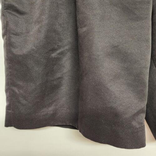 G H Bass Co Mens Black Pleated Shorts 36 Casual Vintage