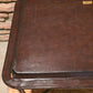 Maitland Smith Leather Tray Top Coffee Table Faux Bamboo 32x22 Philippines