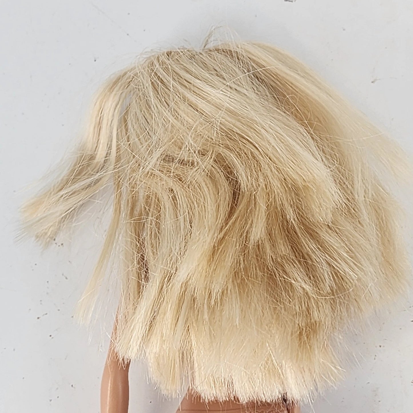 Vintage Mattel Barbie Doll Blonde Bendable Knees Pink Necklace