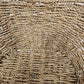 Wicker Basket Oval 11" x 16" Brown Vintage Handles Centerpiece Vanity Vintage