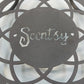 Scentsy Round Warmer Stand Oil-Rubbed Bronze Metal Trivet Pedestal 5"