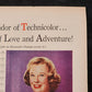 The Three Musketeers w Lana Turner Gene Kelly More 1948 Original Print Movie Ad