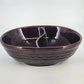 Marcrest Daisy Dot Divided Serving Bowl Brown 8"x10" Stoneware Oven Proof USA