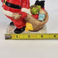Vintage Santa Figurine Japan Pottery Hand Painted 5 Inch