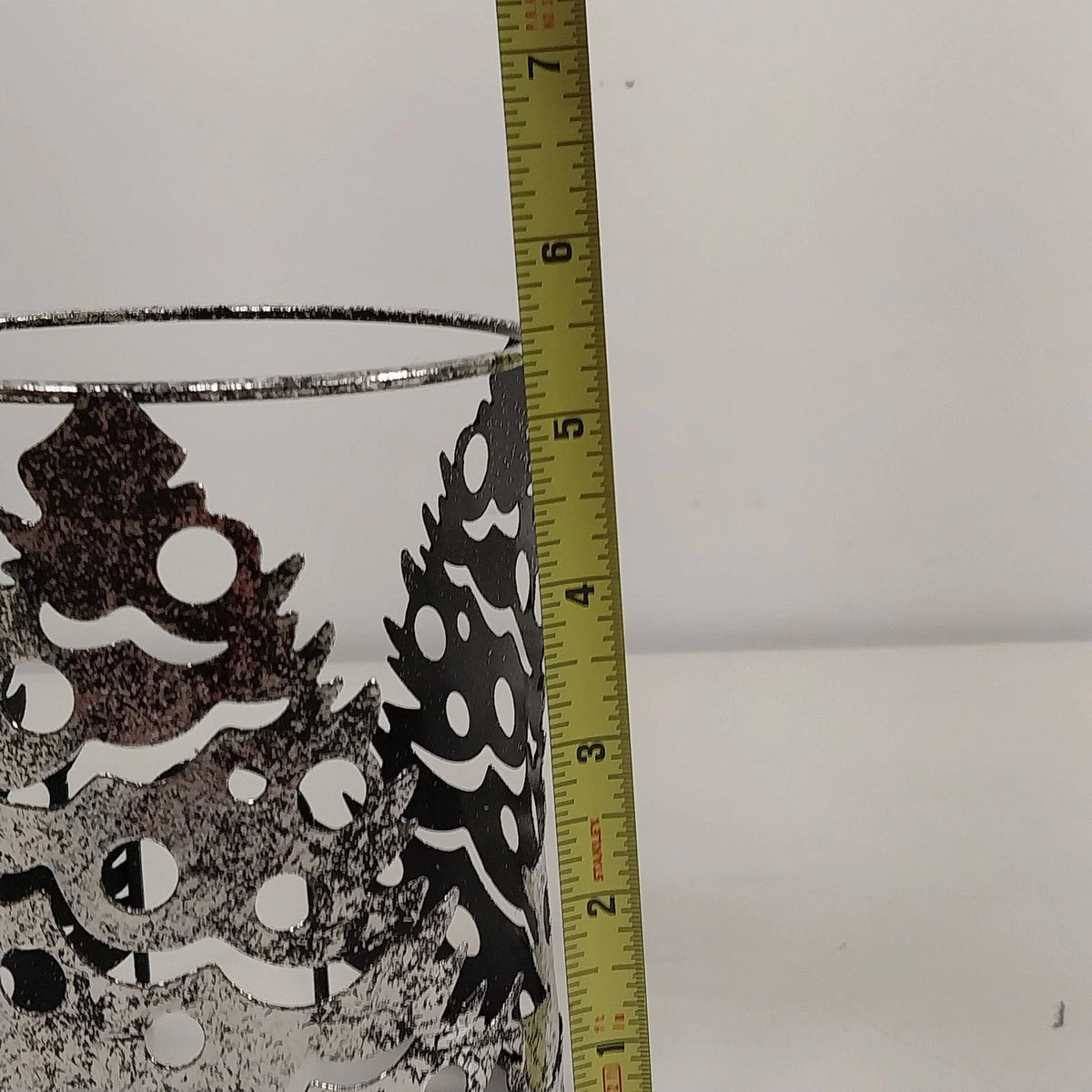 Scentsy O Christmas Tree Mini Warmer Silver Metal Openwork Holiday Boxed