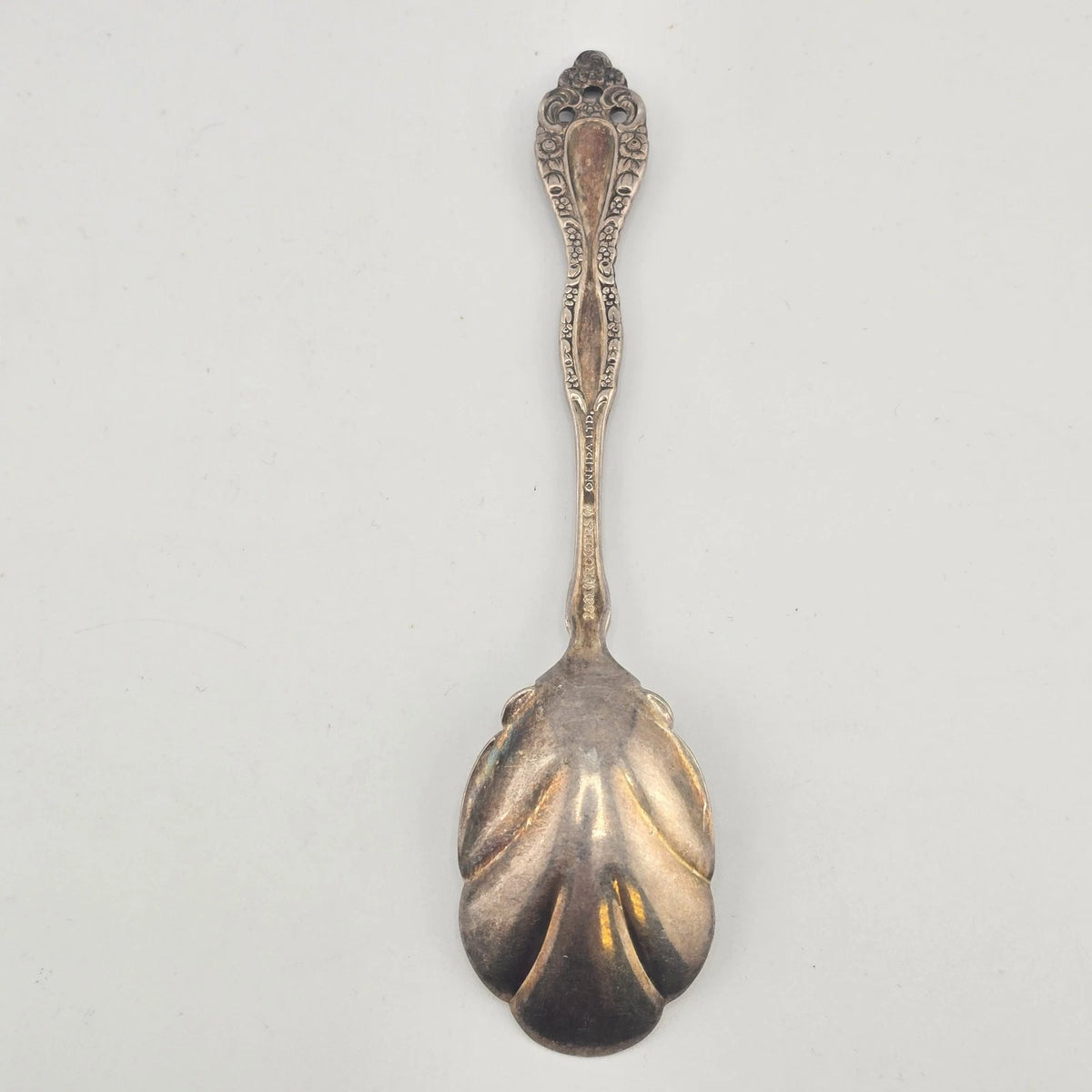 1881 Rogers Oneida Flirtation Silverplate Serving Utensils 6 Pc Lot Vintage