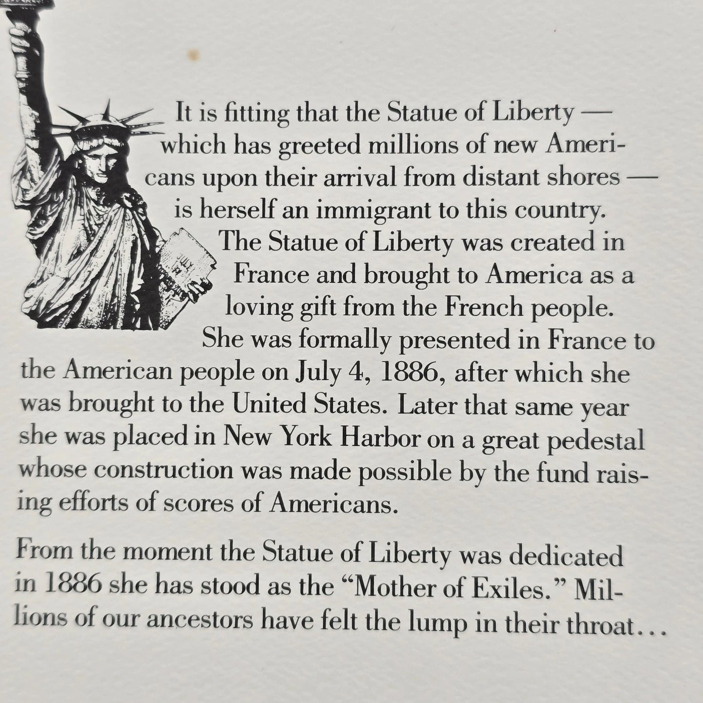 Statue of Liberty First Day Cover Commemorative Uncirculated Half Dollar 1986