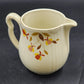 Autumn Leaf Utility Jug Pitcher 40 oz Rayed Hall's Superior for Jewel Tea MCM