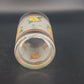 Berney-Bond Floral Glass Tumblers Set 8 Sunflower Rose Magnolia Grape 10oz Vtg
