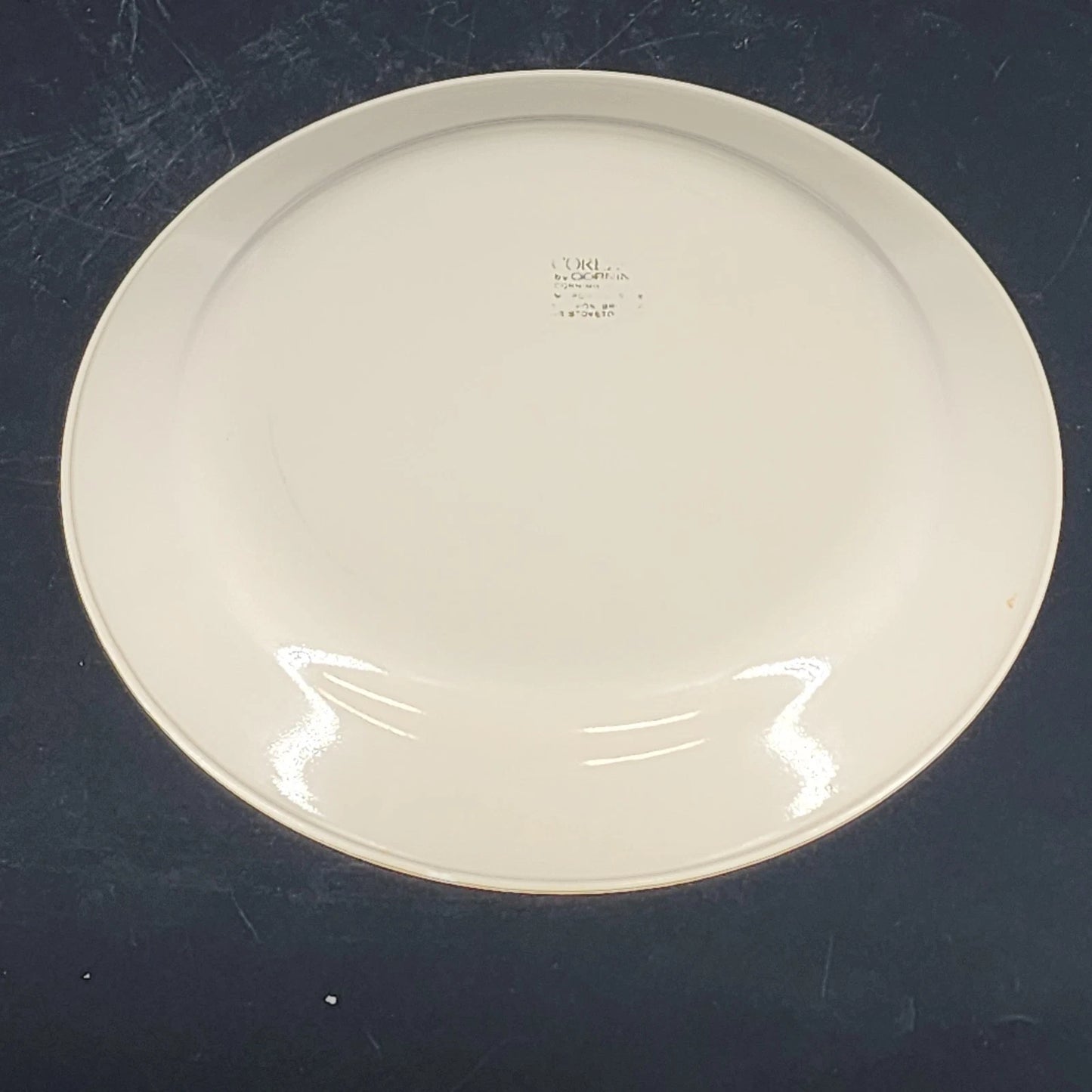 Corelle Blue Lace Bouquet 7.25 Inch Plates Set of 7 Vintage