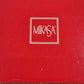 Mikasa Christmas Holiday Lights Candle Holder w Angels Crystal Frosted Glass 3"