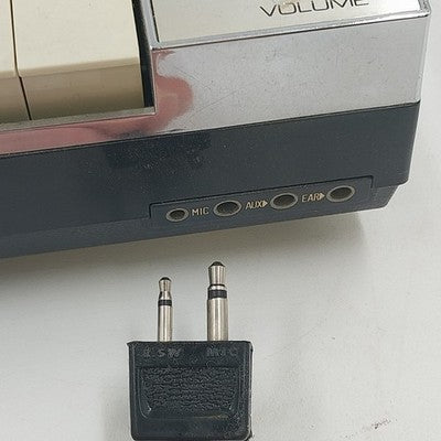 Bell & Howell 294 MC Filmsound Cassette Player Recorder w Cover & Case UNTESTED