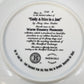 Emily & Alice In A Jam Cat Collector Plate Mary Ann Lasher Bradford Warm Country