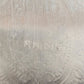 Silver Platted And Engraved Serving Tray With Handles Vintage 10" L x 6" W