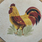 Canterbury Potteries Morning Sunrise Rooster Dinner Plate 11" Hand Painted