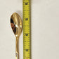 Kum Kang Demitasse Spoon & Fork Set 10 Pcs Gold Tone 18/10 Stainless Steel Boxed