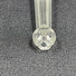 12 Rock Icicle Spear Drop Chandelier Crystals 3.2" Glass Prisms