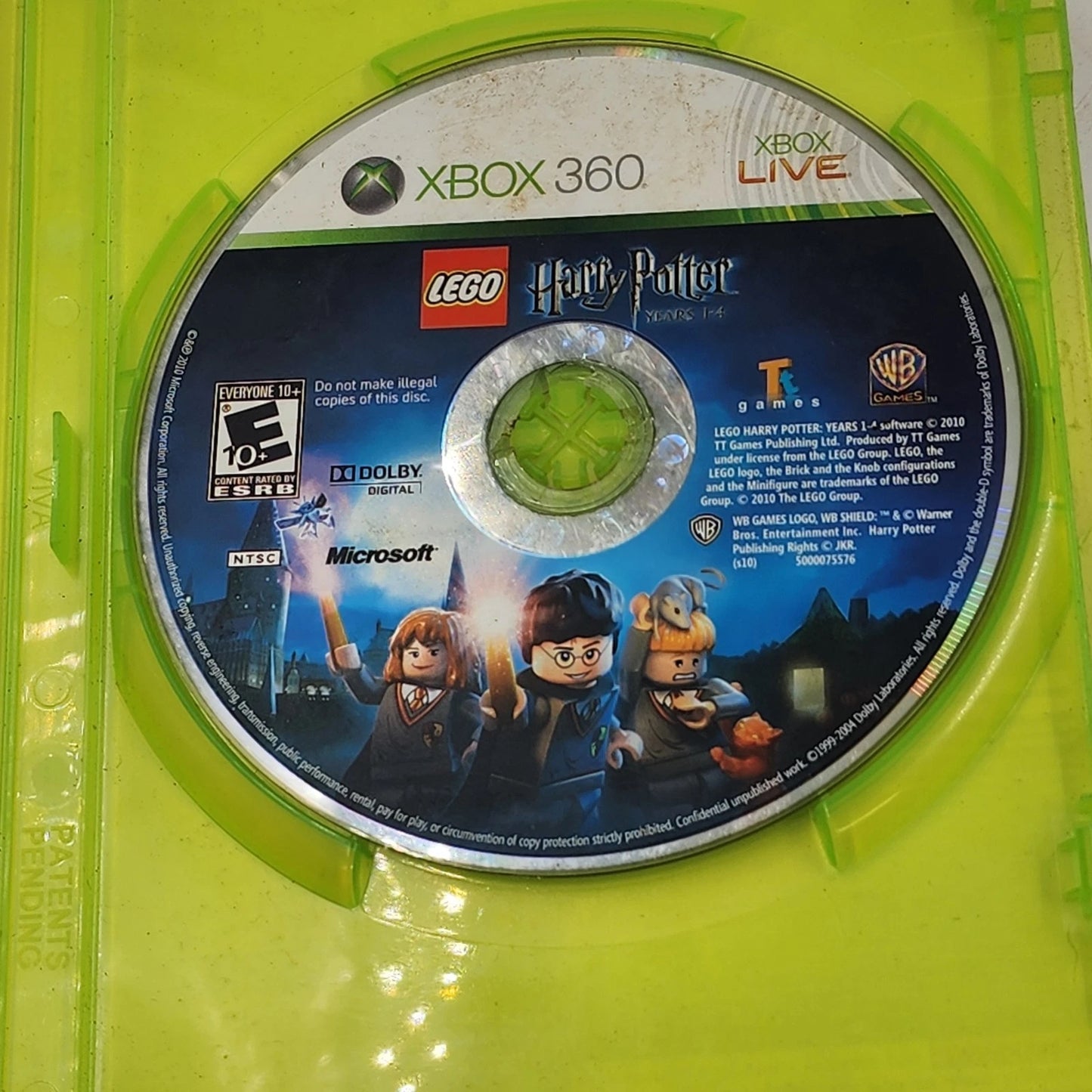 LEGO Harry Potter Years 1–4 Microsoft Xbox 360 Family Video Games Complete CIB