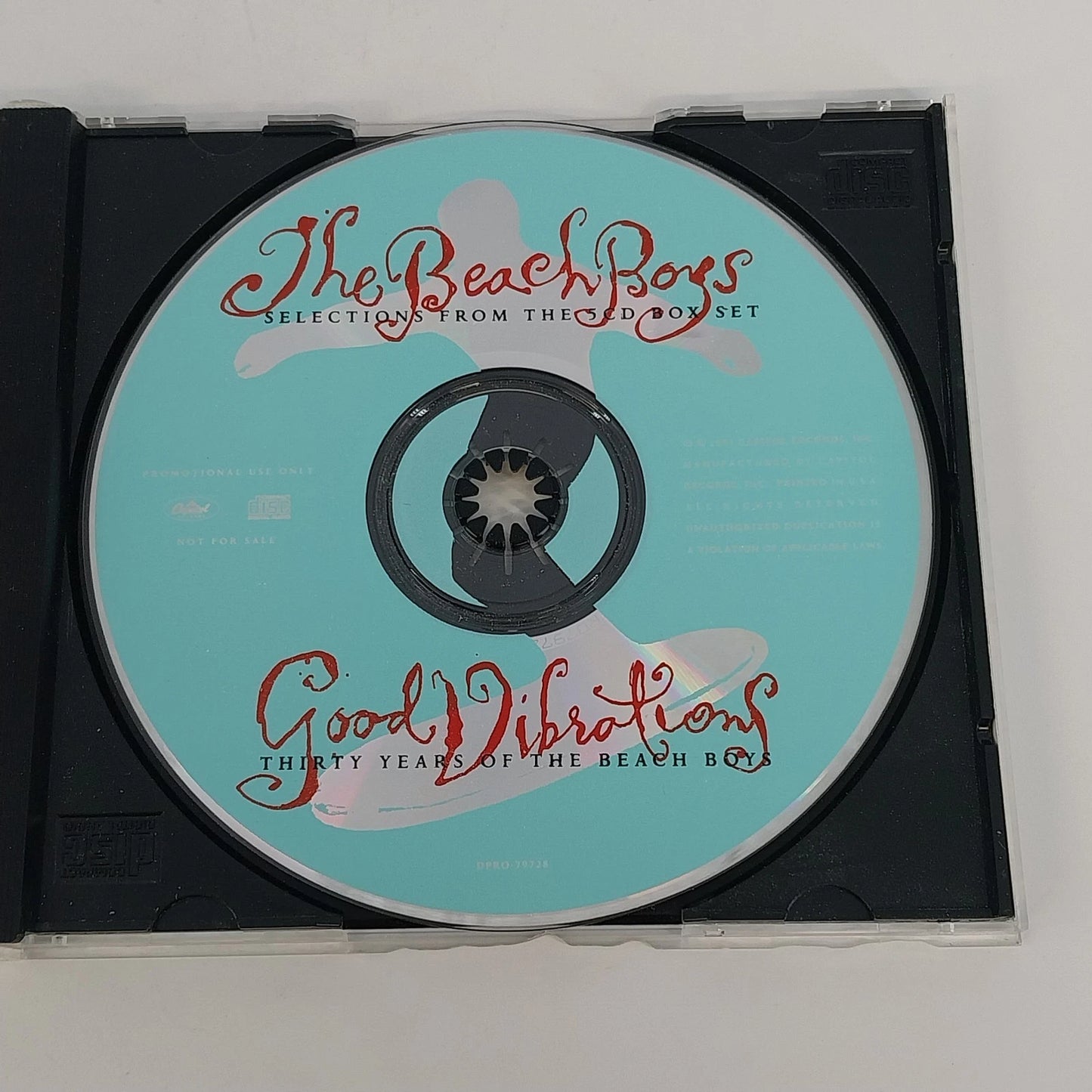 Beach Boys Good Vibrations 30 Years Promo Sampler CD 1993 DPRO-79728 USA