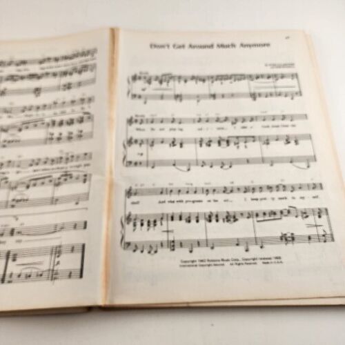The Great Music of Duke Ellington Song Book 1973 Piano Vocal Guitar Belwin-Mills