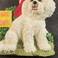 Bichon Frise Refrigerator Magnet Beware of Bichon Dog Figurine Willabee Ward MBI