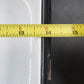 White Enamelware Lasagna Roasting Baking Pan Black Rim 14 in Farmhouse Vintage